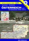 Titelblatt der Wassersport-Wanderkarte Österreich