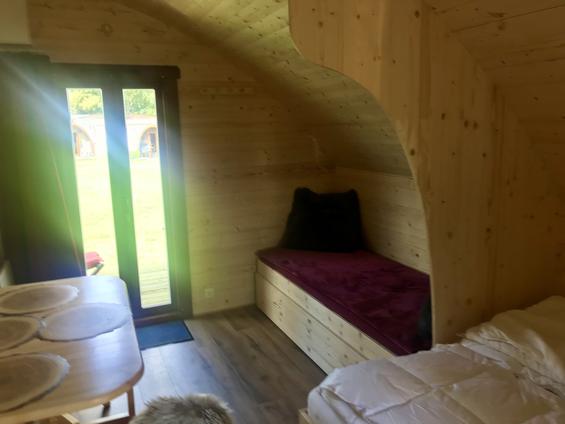 im größeren Glampingpod