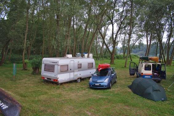 Camping in der Marina Oderberg