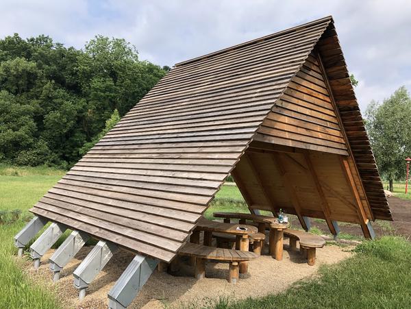 Schutzhütte an der Einsetzstelle Stolpe an der HoFrieWa