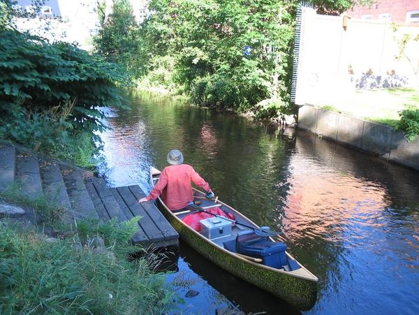 Wieder einsetzen Osterauinsel, Bad Bramstedt