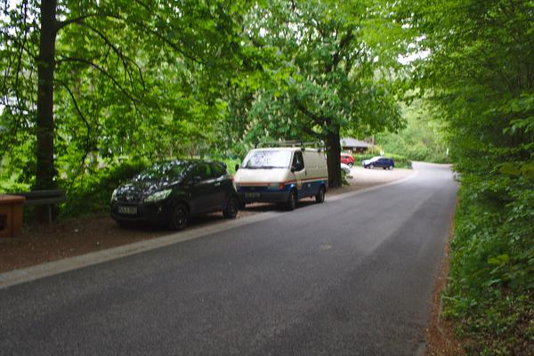 Parkmöglichkeit an der Oppendorfer Mühle