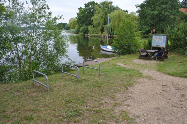 Kanueinsetzstelle in den Kellersee