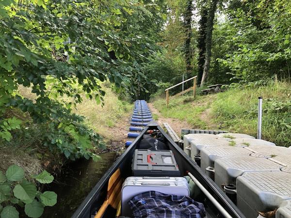Schwimmsteg im Hörnsee Schwimmsteg im Hörnsee