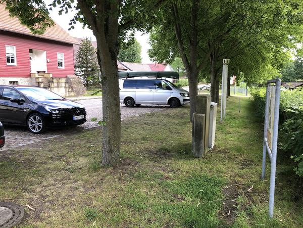 Parkmöglichkeit nahe