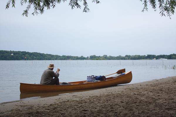 Einsetzen am Strand