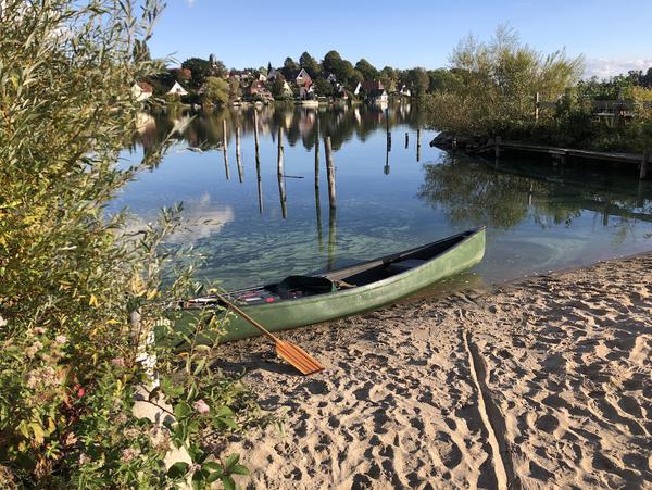 einsetzen bei der ehemaligen Fischerei Reese