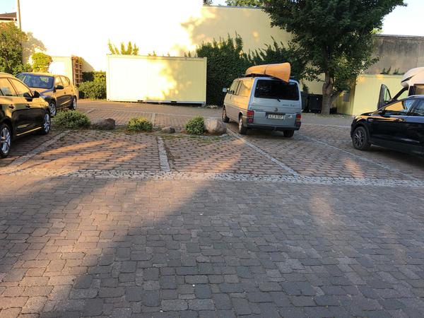 parken bei der Stadtmarina Postablage