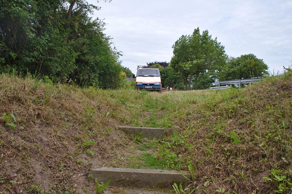 Parkmöglichkeit an der Einsetzstelle