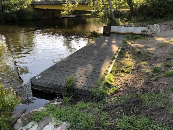 Einsetzstelle Lüneburg, Lösgrabenwehr