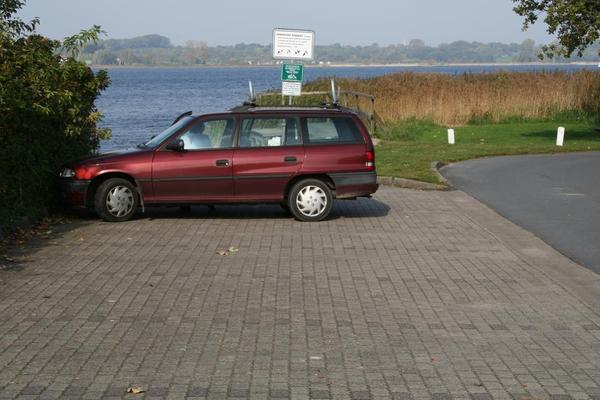 Parkplatz Badestelle Fahrdorf