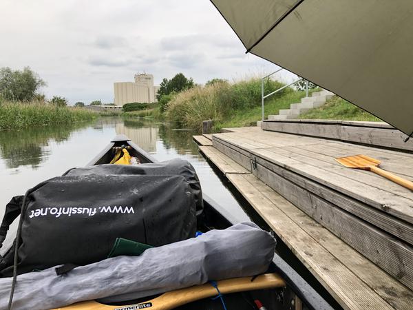 Einsetzstelle Pasewalk, Wasserwanderrastplatz