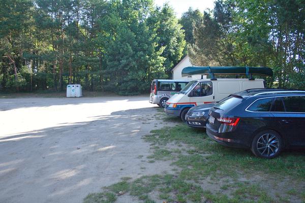 Parkplatz in Kleinzerlang