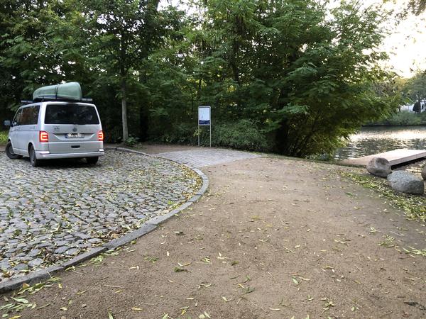 Anhalte-Möglichkeit in der Heilstraße Anhalte-Möglichkeit in der Heilstraße