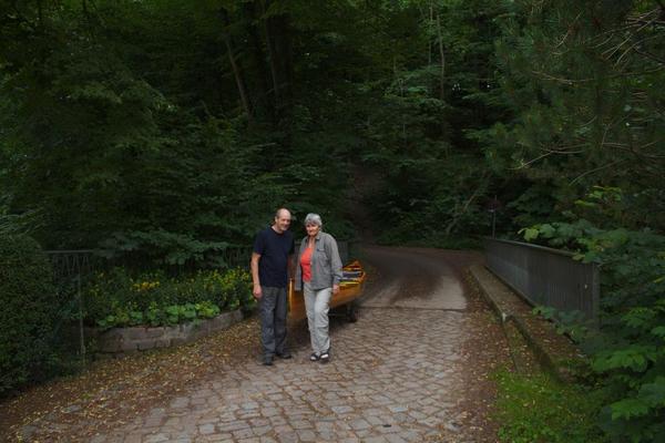 Über den Altarm der Schwentine