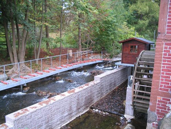 Anfang der Rollenbahn in Gremsmühle