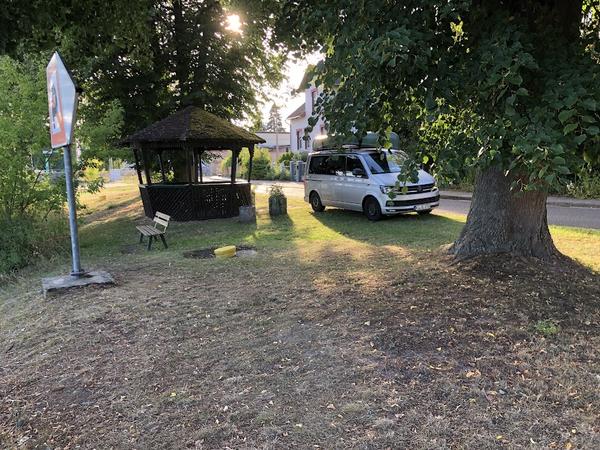 Parkmöglichkeit in Hohensaaten Parkmöglichkeit in Hohensaaten