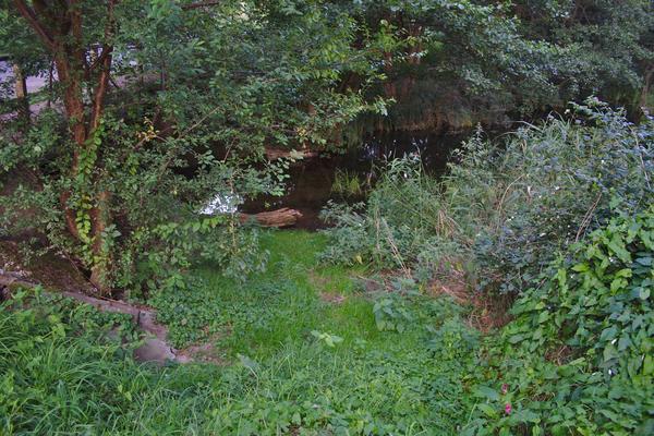 Aus - oder Einsetzen in Knehden an der Hauptstraße