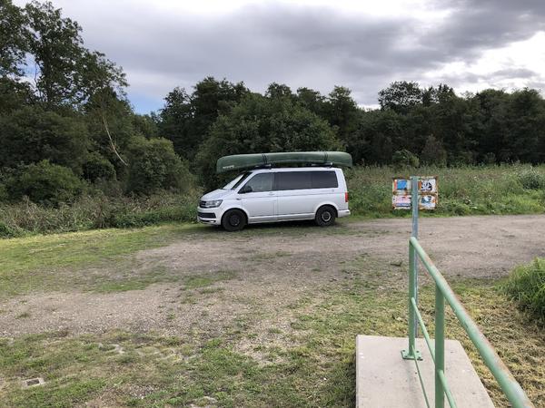 parken zum Einsetzen Mittelste Straße