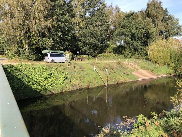 Zufahrt bei der einsetzstelle Fitzbek Zufahrt bei der einsetzstelle Fitzbek