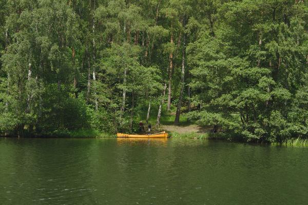 Kanu-Einsetzstelle am Pipersee
