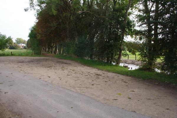 Parkplatz zur Kanueinsetzstelle Freibad Hammer