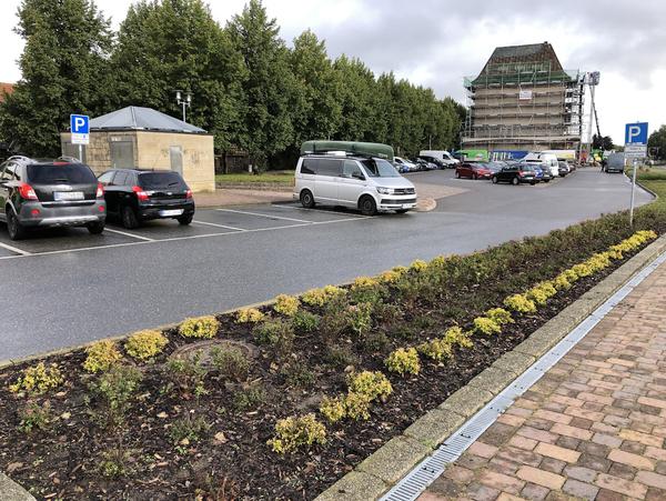 Parkplatz am Wehr
