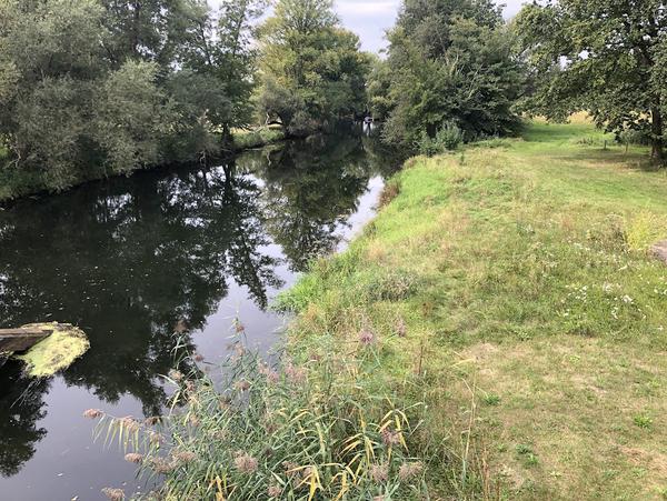 Ehemalige Einsetzstelle und Biwakplatz an der Spree Ehemalige Einsetzstelle und Biwakplatz an der Spree