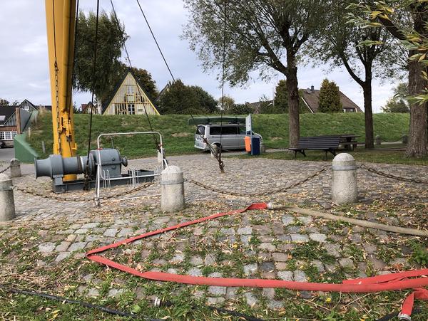 Parkmöglichkeit in Wewelsfleeth Parkmöglichkeit in Wewelsfleeth