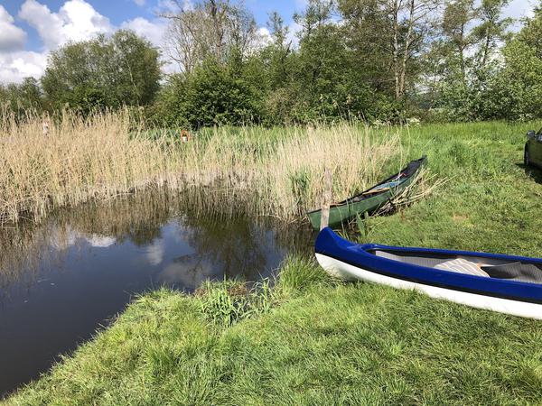 Dahmer Kanal Pausenplatz und Einsetzstelle