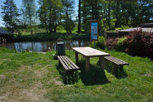 Einsetzstelle und Pausenplatz am Ziegeleihofweg in Bützow