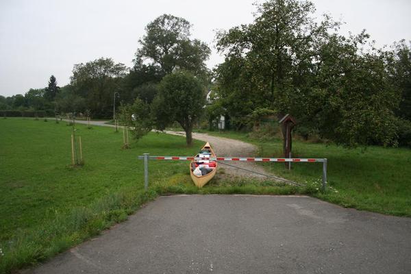 Zuwegung zur Einsetzstelle