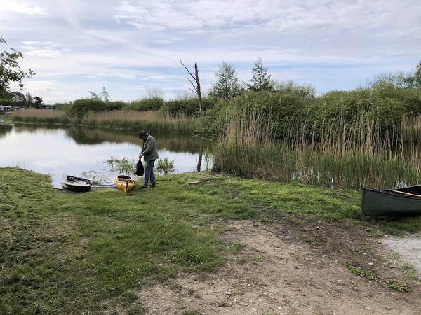 wieder Einsetzen in den Trebelkanal bei Langsdorf