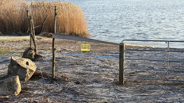 Einsetzstelle beim Campingplatz Goltoft Hellör nicht mehr möglich