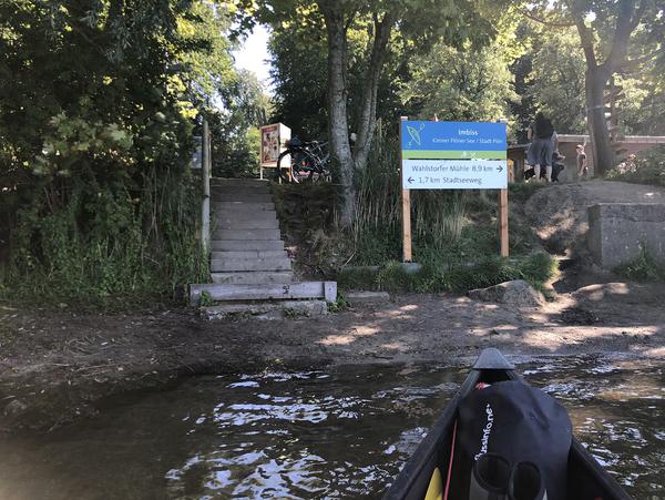 Einsetzstelle Plön, Ascheberger Parkplatz