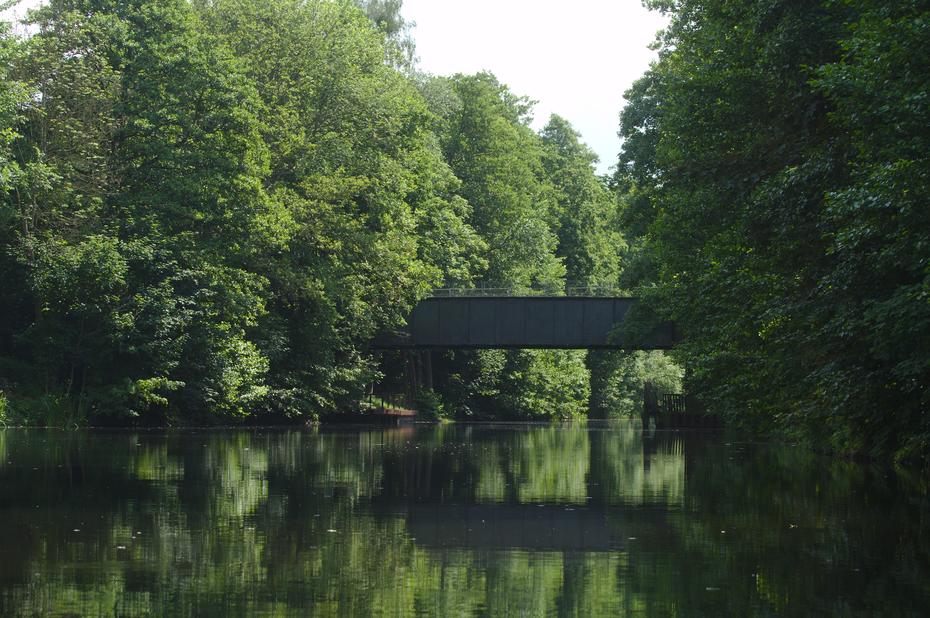 Finowkanal bei Ruhlsdorf, Brücke der L31