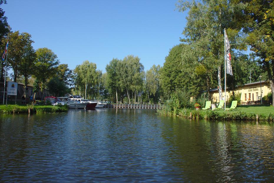 Havel in Mildenberg, Alter Hafen