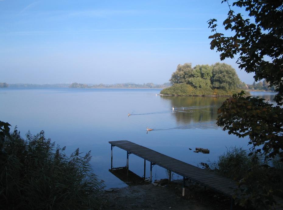 Kleiner Plöner See, Einsetzen am Ascheberger Parkplatz