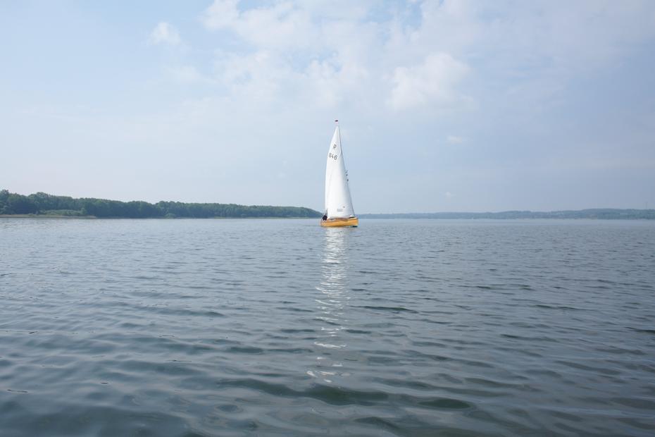 Segelboot auf dem Ratzeburger See