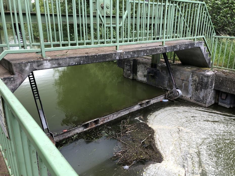 Wehr in Goldberg Wehr in Goldberg