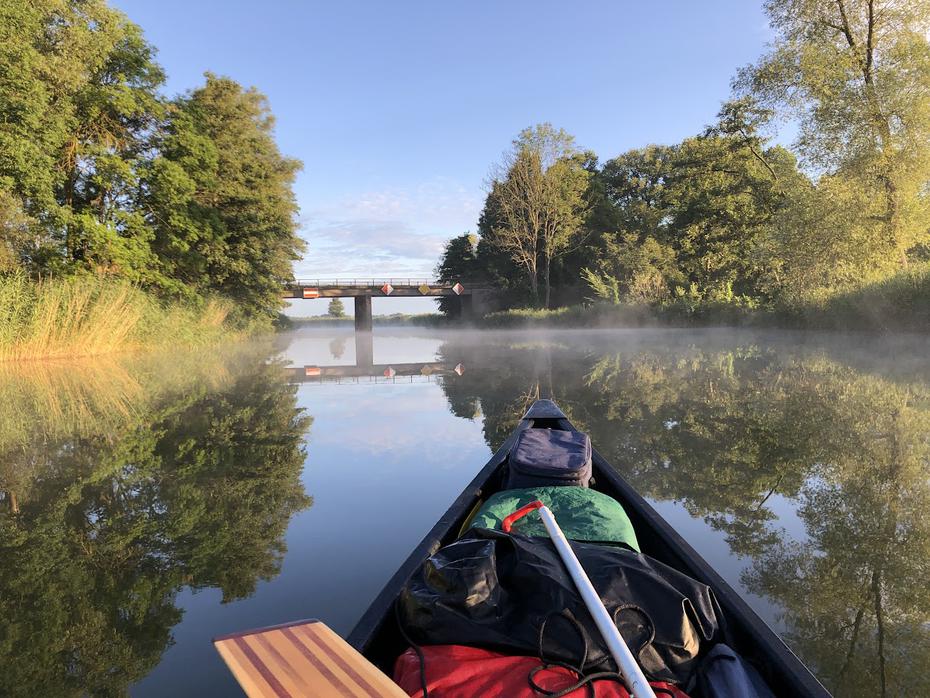 Blick auf die Waller Brücke