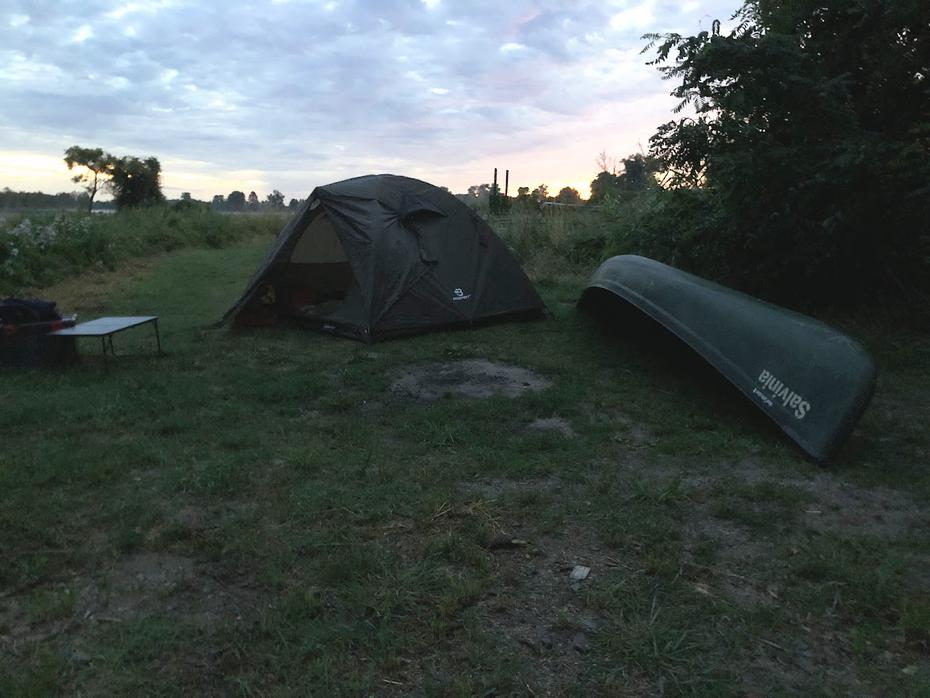 Biwakplatz nahe Linumhorst
