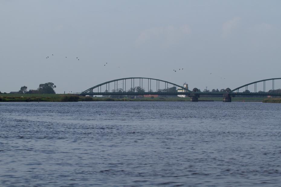 Brücken über die Eider bei Friedrichstadt