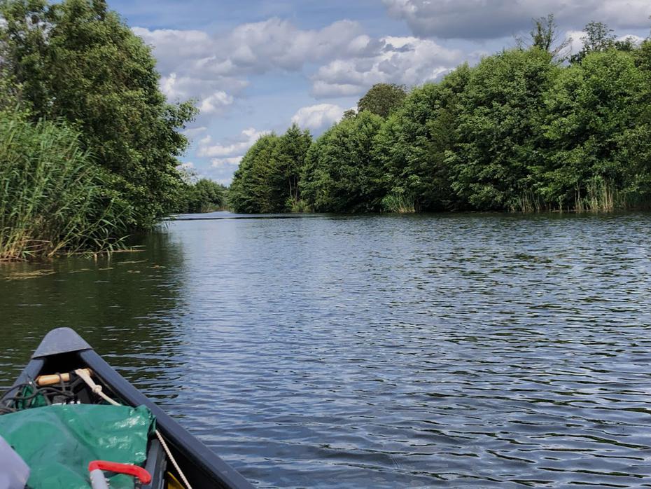 Alter Rhin unterhalb der Schleuse Hakenberg