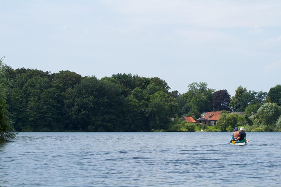 Kleiner Plöner See, Blick auf Gut Wittmoldt