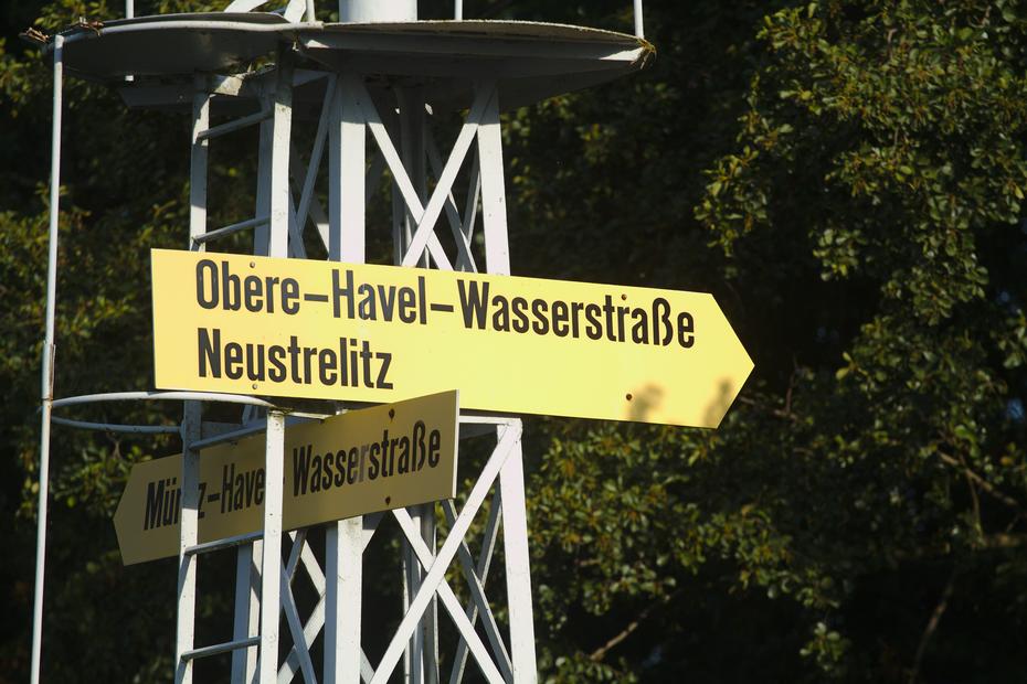 Wasserstraßenkreuz in Priepert