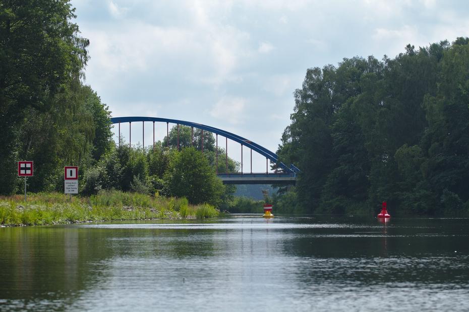 Blick in den Oder-Havel-Kanal