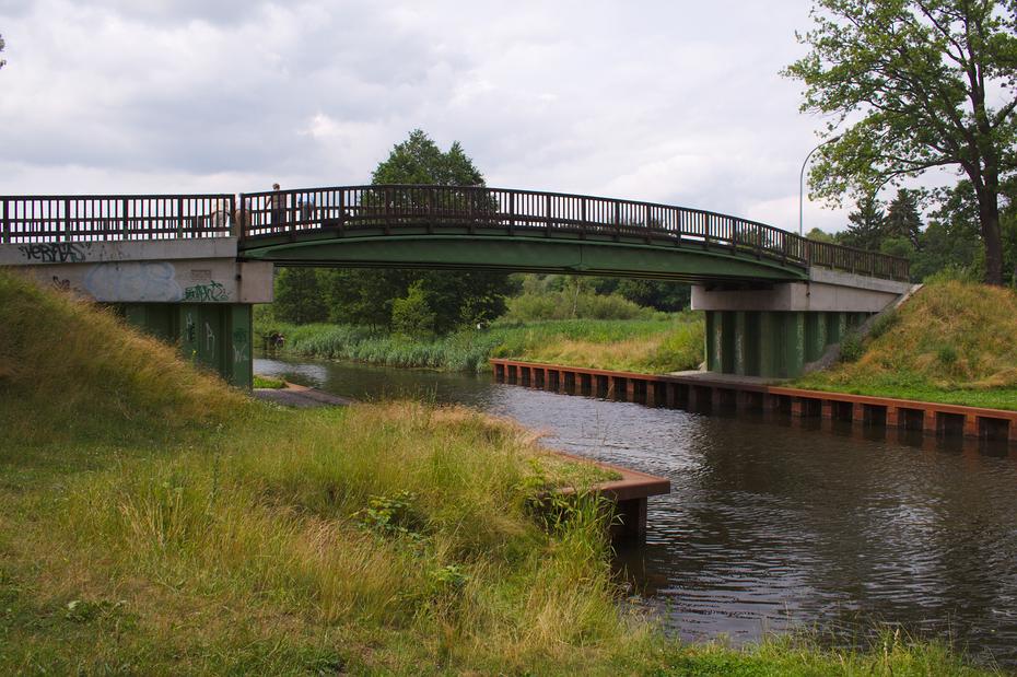 Ziegeleibrücke über den Templiner Kanal