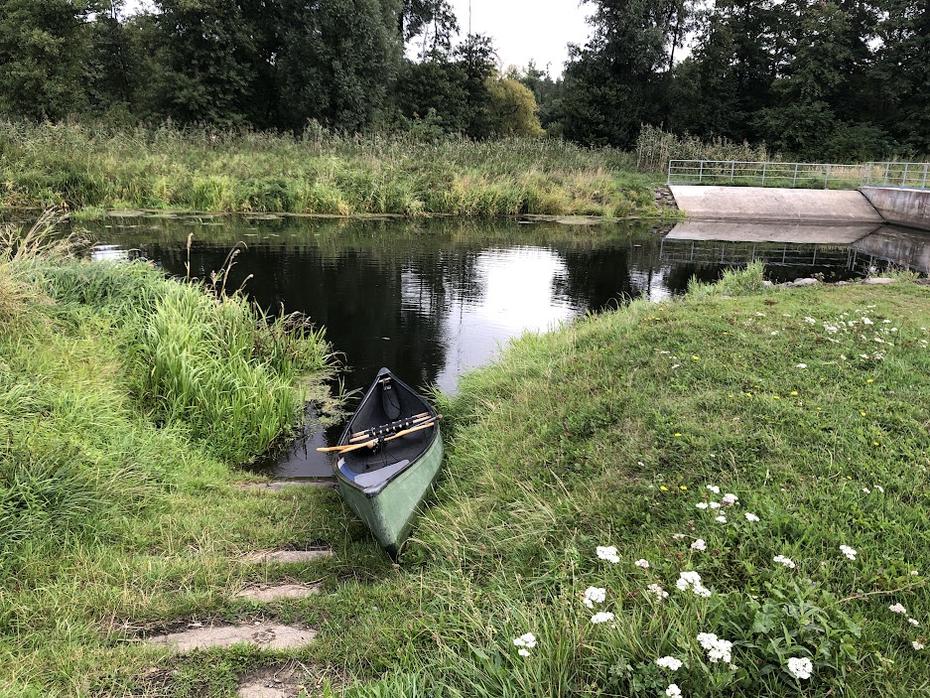 wieder einsetzen hinter dem Wehr Roidin