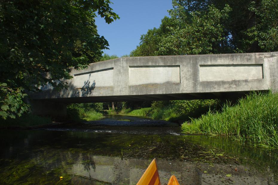 Recknitzbrücke bei der Saline